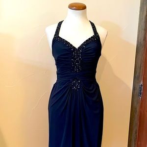 BCBGMAXAZRIA Formal Halter Dress